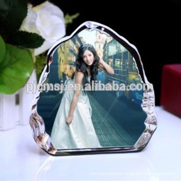 Прозрачный красивый Кристалл фоторамка для свадьбы украшения